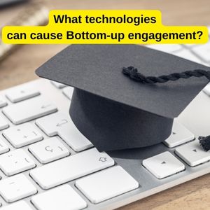 What technologies can cause Bottom-up engagement
